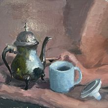 Pintura al óleo. Painting, and Oil Painting project by W4D - 05.29.2022