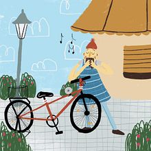 My project for course: Illustration and GIF Creation on Procreate Ein Projekt aus dem Bereich Traditionelle Illustration, Design von Figuren, Animation von Figuren, 2-D-Animation, Digitale Illustration, Digitale Zeichnung und Animierte Illustration von lulu c'est bon - 29.05.2022