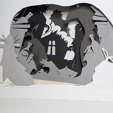 My project for course: Paper Cutting: Create Paper Scenes with Depth. Traditional illustration, Arts, Crafts, Editorial Design, Paper Craft, Stor, telling, Bookbinding, Children's Illustration, and DIY project by JH Moore - 05.26.2022