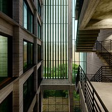 Mi proyecto del curso: Modelado de edificios paramétricos con Revit. 3D, Arquitetura, Arquitetura de interiores, Modelagem 3D, Arquitetura digital, e Visualização arquitetônica projeto de Carolina Cabrera González - 29.05.2022