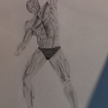 Mi proyecto del curso: Dibujo realista de la figura humana. Traditional illustration, Fine Arts, Sketching, Pencil Drawing, Drawing, Realistic Drawing, and Figure Drawing project by camilo Parraguirre - 05.30.2022