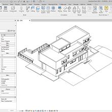 Meu projeto do curso: Projeto arquitetônico 3D e modelagem com Revit. Projekt z dziedziny 3D,  Architektura, Architektura wnętrz,  Modelowanie 3D, Architektura c, frowa i Wizualizacja architektoniczna użytkownika Pedro Henrique - 26.05.2022