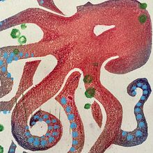 Mijn project van de cursus: Blockprinting voor illustratie. Un proyecto de Ilustración tradicional, Artesanía, Bellas Artes, Stor, telling, Estampación, Ilustración infantil y Grabado de jacobien Spekreijse - 30.05.2022
