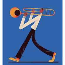 Music Series. Traditional illustration, and Character Design project by Tania Yakunova - 05.30.2022