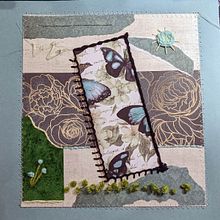 My project for course: Experimental Embroidery Techniques on Paper. Fine Arts, Collage, Embroider, and Textile Design project by Wendy Johnston - 05.26.2022