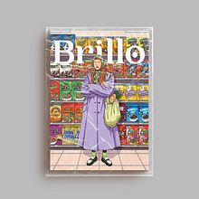 Illustration de couverture - Brillo magazine. Un projet de Illustration traditionnelle de Bertrand Aznar - 01.07.2021