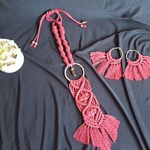 Mi proyecto del curso: Joyería en macramé . Seni, Kerajinan, Dan Seni Serat proyek oleh Elizabeth Vega - 05.30.2022