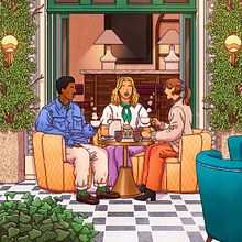 Soho House Paris. Un projet de Illustration traditionnelle de Bertrand Aznar - 30.05.2022
