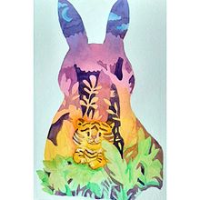 Il mio progetto del corso: Acquerello in negativo per l'illustrazione d'infanzia. Un projet de Illustration traditionnelle, Peinture, Dessin au cra, on, Aquarelle, Illustration jeunesse , et Narration de ALESSANDRA VISSER - 30.05.2022
