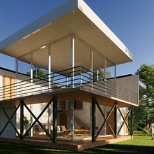 Mi proyecto del curso: Diseño y modelado arquitectónico 3D con Revit. Projekt z dziedziny 3D,  Architektura, Architektura wnętrz,  Modelowanie 3D, Architektura c, frowa i Wizualizacja architektoniczna użytkownika Jairo Daniel Moreno Nieto - 19.05.2022