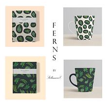 My project for course: Botanical Watercolor for Patterns. Un progetto di Illustrazione tradizionale, Pattern design, Pittura ad acquerello e Illustrazione botanica di Stella Marie Cabilao - 31.05.2022