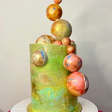 My project for course: Cake Design: Modern Decorating Techniques. Design, and DIY project by sawsan_tarabah - 05.31.2022