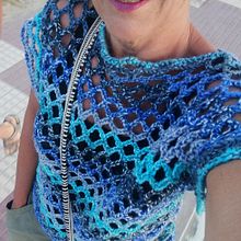 tshirt rete di mare. Arts, and Crafts project by katia - 05.31.2022