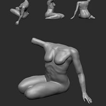 Escultura en realidad aumentada. Un proyecto de 3D, Diseño 3D, Modelado 3D y Escultura de Dani Fernández Cuenca - 31.05.2022