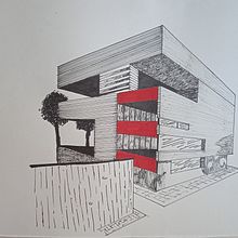 PP. Traditional illustration, and Architecture project by Pau Franco Sanz - 05.31.2022