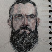 My project for course: Watercolor Portrait Sketchbook. Painting, Watercolor Painting, Portrait Drawing, and Sketchbook project by Adriana Delgado - 05.31.2022