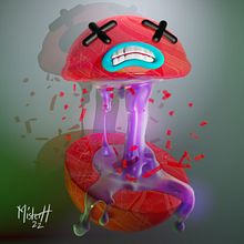 Mi proyecto del curso: Creación de personajes con ZBrush y Cinema4D. Un progetto di 3D, Character design, Modellazione 3D e Character design 3D di HAROLDO BAUTE - 31.05.2022