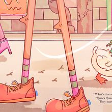 My project for course: Digital Illustration for Children’s Stories. Traditional illustration, Drawing, Digital Illustration, Children's Illustration, Digital Drawing, Digital Painting, and Narrative project by Jiaxin Lim - 05.31.2022