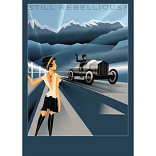 Mein Kursprojekt: Digitale Illustration im Art déco Stil Ein Projekt aus dem Bereich Traditionelle Illustration, Bildende Künste, Plakatdesign und Digitale Illustration von Isabelle von Stein - 01.06.2022