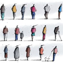 Human figures sketches. Un progetto di Architettura di Baian Shahin - 01.06.2022