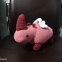 Mi proyecto del curso: Diseño y creación de amigurumis. Un proyecto de Artesanía, Diseño de juguetes, Tejido, DIY, Crochet, Amigurumi y Diseño textil de Rodolfo Augusto Ortiz Villalobos - 01.06.2022