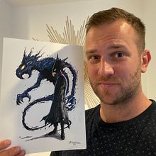 Mein Kursprojekt: Manga-Illustration mit Aquarell. Projekt z dziedziny Trad, c, jna ilustracja,  R, sunek, Malowanie akwarelą i Manga użytkownika Timo Bredehöft - 01.06.2022