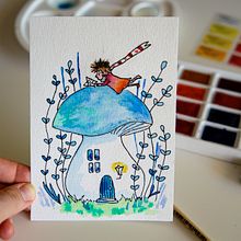 My watercolor art. Watercolor Painting project by Christina Bodendorfer - 06.02.2022