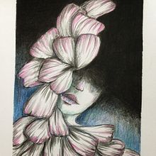 Mein Kursprojekt: Kreatives Porträt in Chiaroscuro mit Bleistift Ein Projekt aus dem Bereich Traditionelle Illustration, Bleistiftzeichnung, Porträtzeichnung, Artistische Zeichnung und Zeichnen mit Buntstiften von ramonaja - 02.06.2022