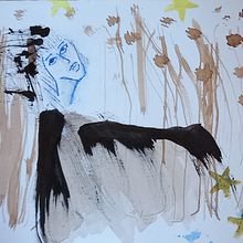 Mi proyecto del curso: Persephone et Demeter. Een project van Traditionele illustratie,  Beeldende kunst,  Creativiteit, Sketchbook y Schilderij van christinejeannebartholome - 02.06.2022