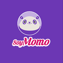 SoyMomo logo animado. Motion Graphics, and Animation project by Rebeca Chacón - 06.02.2022