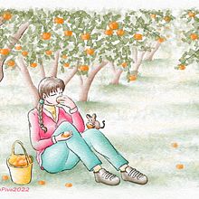 Il mio progetto del corso: Illustrazione fantastica con stile personale. Traditional illustration, Drawing, Digital Illustration, Watercolor Painting, and Color Theor project by Manuela Piva - 06.03.2022