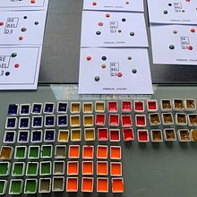 Mi proyecto del curso: Elaboración de acuarelas artesanales. Projekt z dziedziny Craft,  Sztuki piękne,  Malarstwo, Malowanie akwarelą, DIY i Teoria barw użytkownika Katherine Guerra - 31.05.2022