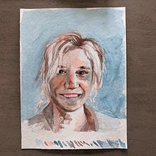 My project for course: Artistic Portrait with Watercolors. Fine Arts, Painting, Watercolor Painting, and Portrait Drawing project by lupereira - 06.03.2022