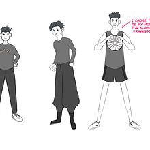 Mi proyecto del curso: Dibujo de personajes llenos de personalidad. Character Design, Sketching, Drawing, Stor, telling, Stor, board, Artistic Drawing, and Narrative project by Andre JN - 06.01.2022