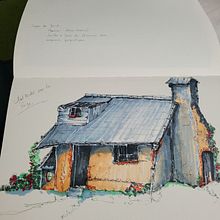 Mon projet du cours : Esquisses d'architecture expressives aux feutres de couleur. Sketching, Drawing, Architectural Illustration, Sketchbook & Ink Illustration project by Sophie GERARD - 06.03.2022