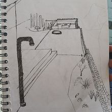 Mi proyecto del curso: Introducción al dibujo arquitectónico a mano alzada. Un projet de Architecture de Jose Domingo Valdez Castañeda - 02.06.2022