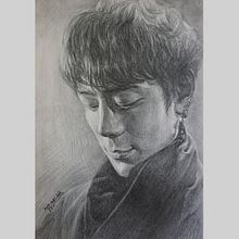 pencil portrait sketch. Traditional illustration, and Fine Arts project by Lu Yeduo - 06.04.2022