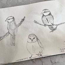 Mein Kursprojekt: Tägliches Sketching für kreative Inspiration Ein Projekt aus dem Bereich Traditionelle Illustration, Kreativität, Zeichnung und Sketchbook von Beate Heinzelmann - 04.06.2022