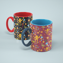 Mi proyecto del curso: Ilustración vectorial de patrones desde cero . % Cassia Nassar tarafından hazırlanan Tasarım, Geleneksel illüstras, on, Desen Tasarımı, Ve Baskı projesi - 06.05.2022