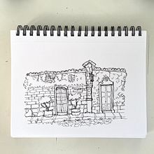 Mi proyecto del curso: Dibujo arquitectónico expresivo con marcadores de colores. Un progetto di Bozzetti, Disegno, Illustrazione architettonica, Sketchbook e Illustrazione con inchiostro di Rene Rdgz - 05.06.2022