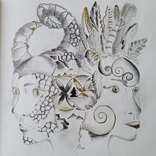 Graphite Journaling. Traditional illustration project by Angelika Schneider - 06.07.2022