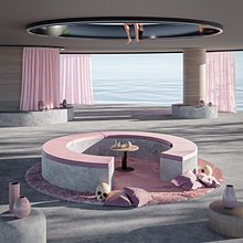 Mi proyecto del curso: ArchViz de interiores: crea diseños 3D surrealistas con Blender. Un progetto di Architettura, Architettura d'interni, Architettura digitale e ArchVIZ di Yeison Stiven Quintero Cardenas - 06.06.2022
