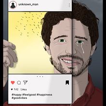 Que felices somos. Un proyecto de Ilustración tradicional e Ilustración digital de Adrian Gonzalez - 06.06.2022