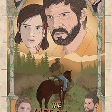 Last of us poster. Un proyecto de Ilustración tradicional e Ilustración digital de Adrian Gonzalez - 06.06.2022