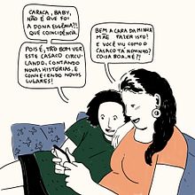 Meu projeto do curso: Ilustração de quadrinhos para redes sociais. Traditional illustration, Comic, Social Media, Drawing, Digital Illustration, Instagram, and Digital Drawing project by Isadora de Godoy Ferraz - 06.06.2022