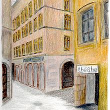 Mein Kursprojekt: Lyon Altstadt. Un progetto di Illustrazione tradizionale, Belle arti, Bozzetti, Disegno a matita, Disegno artistico, Sketchbook e Disegno di Michael - 06.06.2022