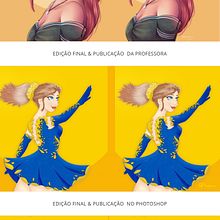 Meu projeto do curso: Retrato de personagens femininas com Procreate. Traditional illustration, Digital Illustration, and Digital Drawing project by Jorge Peligrino - 05.30.2022
