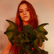 Cthulhu amigurumi Ein Projekt aus dem Bereich Crochet von Astrid Franco - 28.04.2021