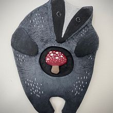 Mon projet du cours : Papier mâché pour débutants : sculptez un personnage coloré. Projekt z dziedziny Projektowanie postaci, To, art, Projektowanie dodatków i Craft użytkownika Marythée Daigle - 06.06.2022