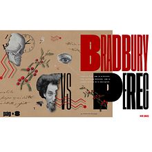 Bradbury VS Perec - Progetto Collage digitale per mezzi stampa. Un projet de Design graphique, Collage, Conception numérique et Illustration éditoriale de Giulia Gadaleta - 06.06.2022